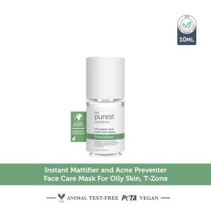 The Purest Solutions T-Zone, Mattifying Acne Mask With Tea Tree Oil