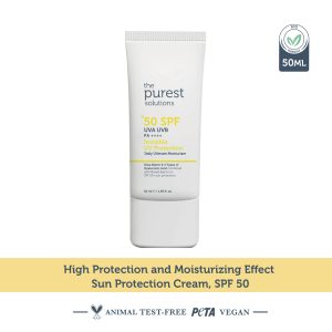 The Purest Solutions Invisible UV Protection Daily Intensive Moisturizer Sunscreen Spf 50