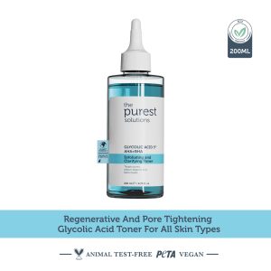 The Purest Solutions Exfoliating And Clarifying Toner Glycolic Acid